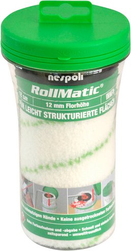 Nespoli Farbwalze, Kunstfaser, Grün - gruen