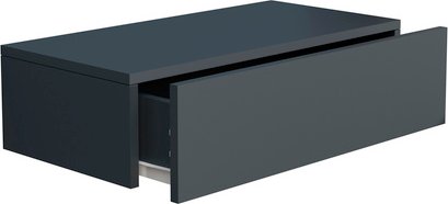 VCM Wandregal »Usal«, BxHxL: 60 x 15 x 30 cm - grau