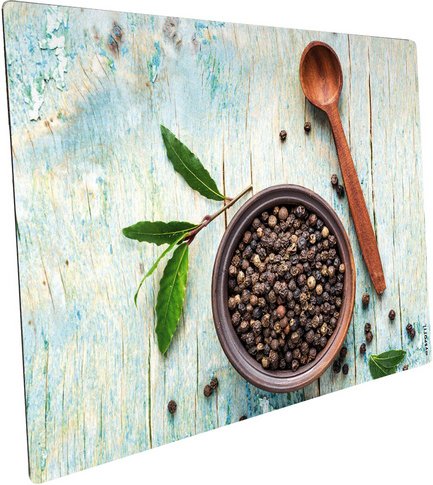 mySPOTTI Mini-Spritzschutz »Pfefferkörner«, Aluverbund, Pfefferkörner