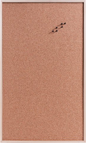 ZELLER Pinboard, Kiefer/Holz - braun