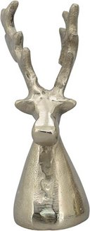 Flowerbox Tierfigur - silberfarben