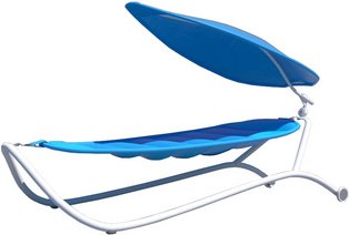 LECO Hängematte »GLORIA«, max. Belastung: 110 kg, blau