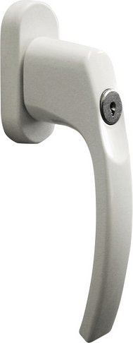 ALPERTEC Balkontürgriff, Aluminium - weiss