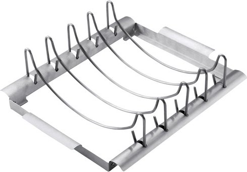 WEBER Grilling Rack, Edelstahl, Breite: 31 cm - silberfarben