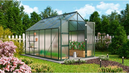 Thumbnail - VITAVIA Gewächshaus »Domus 9900«, BxHxL: 257 x 252 x 387 cm - schwarz