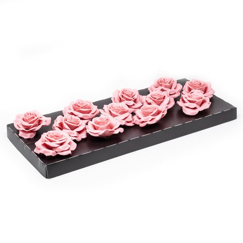 Flowerbox Wachsrose - rosa