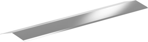 SAREI Firstblech, BxL: 200 x 2000 mm, Aluminium, natur - braun