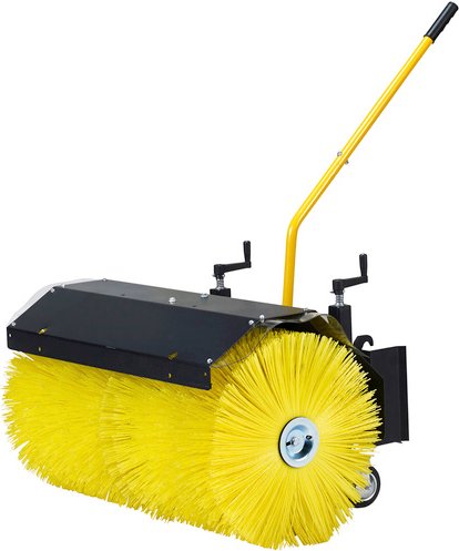 Thumbnail - TEXAS Kehrbürste, Nylon, schwarz/gelb, Arbeitsbreite: 80 cm, 50 kg