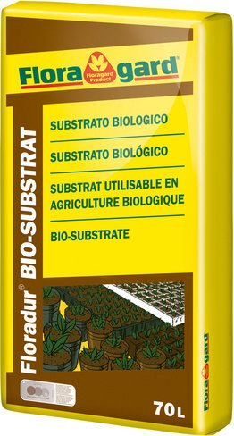FLORAGARD Spezial-Substrat, 1 x 70 Liter, Karton - braun