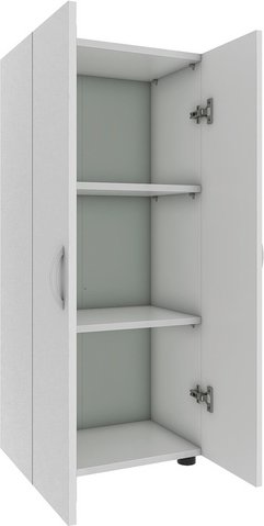 VCM Büroschrank »Ulas«, BxHxL: 49 x 108 x 34 cm - weiss