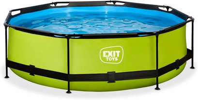 EXIT Toys Pool »Lime Pools«, Ø: 300 cm, 4383 l, grün - gruen