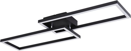 GLOBO LIGHTING Deckenleuchte, inkl. Leuchtmittel - schwarz