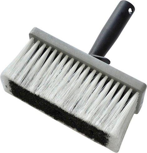 RENOVO Bürste, 17,5 cm, Kunstfaser - beige