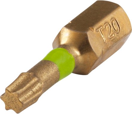 WOLFCRAFT T-Bit »1298000«, 1/4"-Sechskant - goldfarben