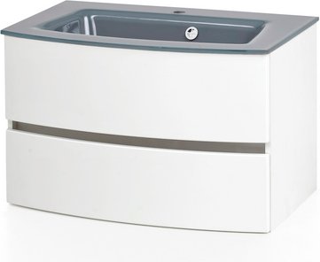 HELD MÖBEL Waschtisch »Kopenhagen«, BxHxT: 80 x 53 x 49 cm - weiss