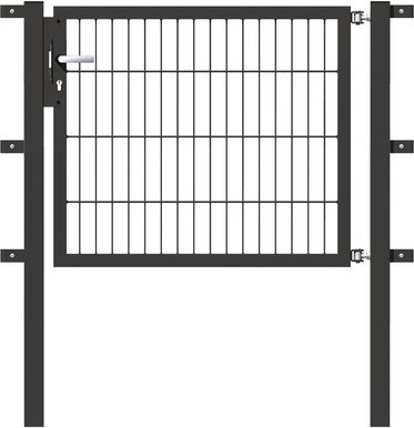 GAH ALBERTS Einzeltor »Flexo«, BxH: 124 x 800 cm, feuerverzinkter Stahl - schwarz