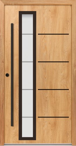 Splendoor Haustür »Passivedoor Premium RC2«, natur - beige