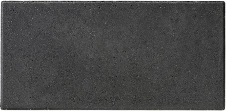 Betonplatte, 50 x 25 x 4 cm, anthrazit, Kanten: gefast - schwarz