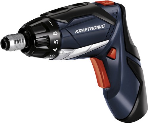 KRAFTRONIC Akku-Bohrschrauber »KT-AS 3,6 Li«, 3,6 V, inkl. Akku - blau