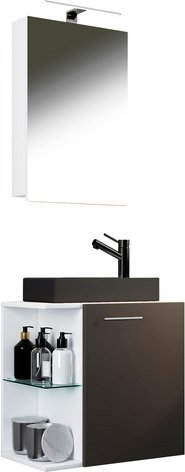 VCM Waschplatz-Set »Hausa«, 3-tlg., weiß - weiss