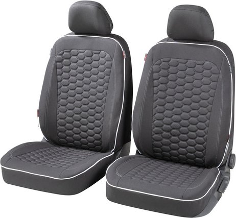 Thumbnail - WALSER Sitzbezug »Kendal«, Polyester - schwarz | weiss