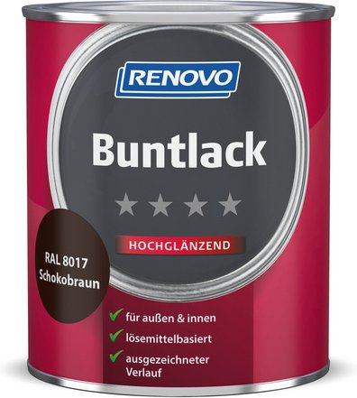 RENOVO Buntlack - braun