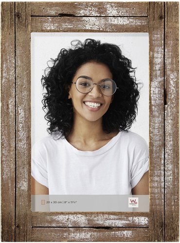 Walther Design Bilderrahmen »DUPLA«, BxL: 27,5 x 37,5 cm, weiß, Holz - weiss