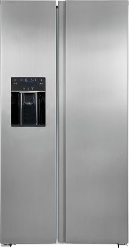 Thumbnail - Exquisit Vollraumkühlschrank »SBS520-CF-040E«, BxHxL: 910 x 1775 x 660 mm, 513 l, edelstahlfarben - silberfarben