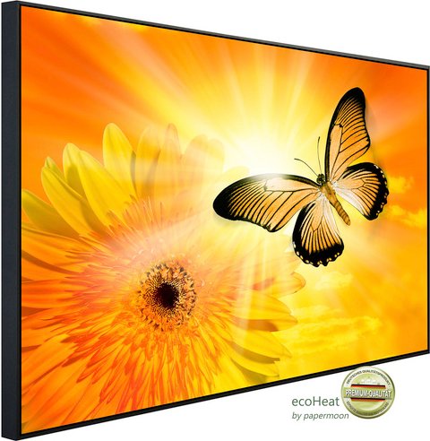 Thumbnail - papermoon Infrarotheizung »EcoHeat - Schmetterling«, Matt-Effekt - bunt