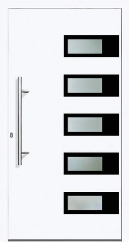 KNOCK Flügelüberdeckende Kunstoff-Haustür »RIO«, weiß - weiss