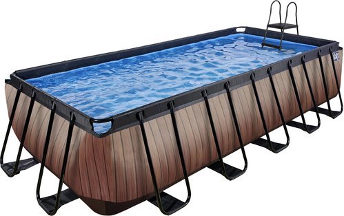 EXIT Toys Pool »Pools«, braun, BxHxL: 250 x 122 x 540 cm