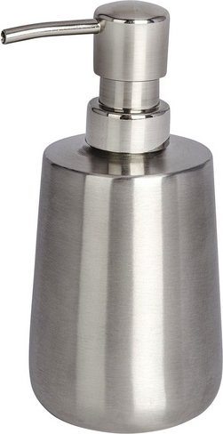 WENKO Seifenspender »Solid«, Edelstahl, silberfarben