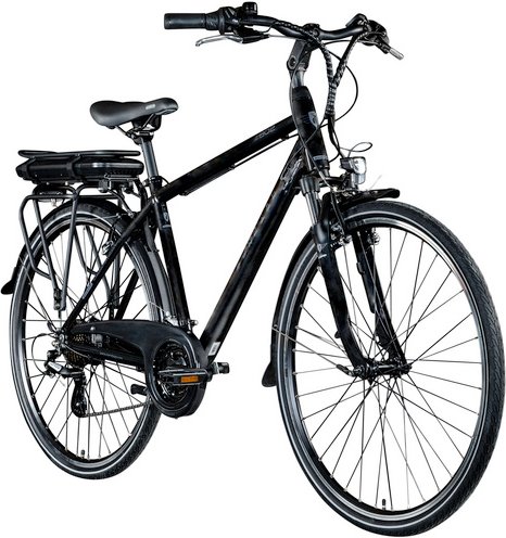 ZÜNDAPP E-Bike 28 Zoll, RH: 48 cm, 21-Gang - grau