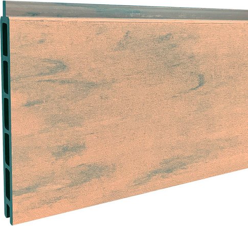 Mr. GARDENER Steckzaunsystem »Turino«, BxL: 14 x 180 cm, WPC - braun