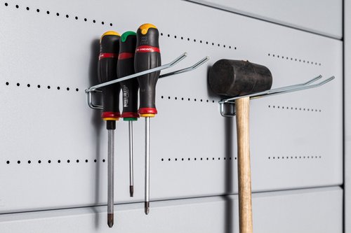 Telluria Hakenpaneel, Option 02, 2424-2724-3024 - grau