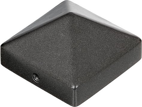 GAH ALBERTS Pfostenkappe, Aluminiumguss, BxL: 70 x 70 mm - grau