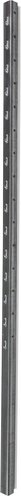 FLORAWORLD Zaunpfosten »Carat«, Stahl, BxLxT: 3,5 x 200 x 3 cm - silberfarben