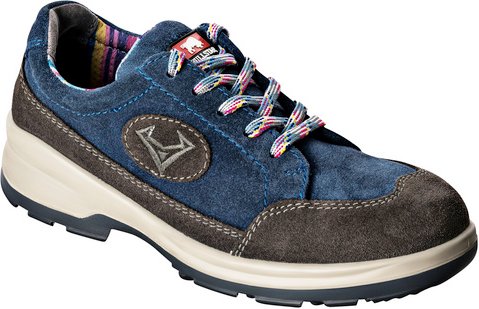 Thumbnail - BULLSTAR Damen-Sicherheitsschuh »Worxtar«, blau, Veloursleder - Größe 38