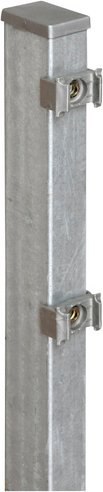 Thumbnail - FLORAWORLD Zaunpfosten »Comfort«, Stahl, BxHxL: 6 x 4 x 120 cm - silberfarben