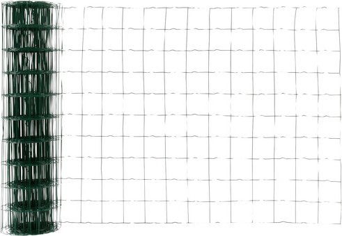 FLORAWORLD Gitterzaun, HxL: 100 x 2000 cm, Stahl, grün - gruen