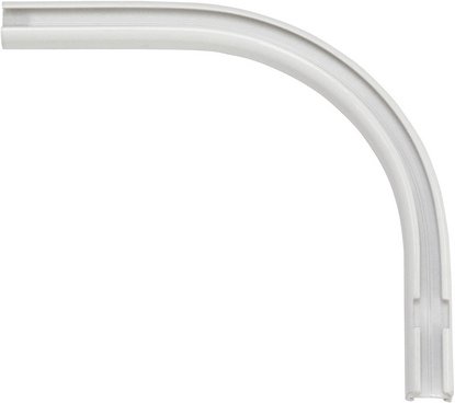 GARDINIA Aluminiumschiene, weiß, 1 Set - weiss