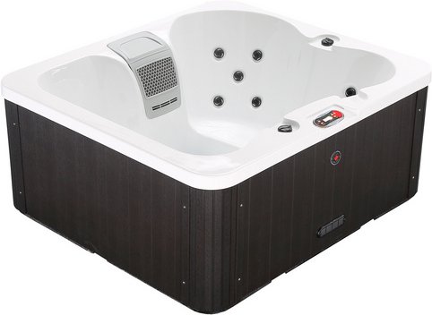 Canadian Spa Whirlpool »Manitoba AI«, 170 x 152 x 73 cm, 4 Personen, Plug & Play - braun