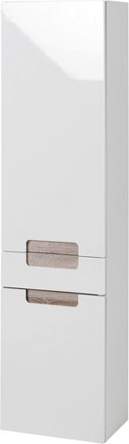 HELD MÖBEL Seitenschrank »Siena«, BxHxT: 40 x 154 x 27 cm - weiss