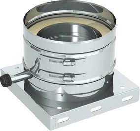 Tecnovis Grundplatte »Zitec-Pro«, Ø180 mm - silberfarben