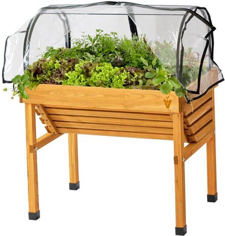 Hochbeet »VegTrug«, BxHxT: 96 x 46 x 77 cm, Holz - beige