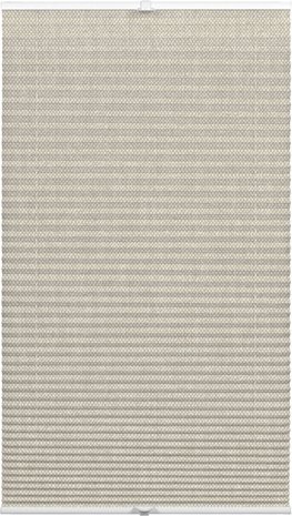 GARDINIA Seitenzug-Rollo, weiß, Streifen, Thermo, Polyester - weiss