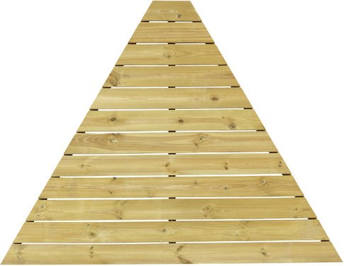 WOLFF Fußboden, Holz, grün - gruen