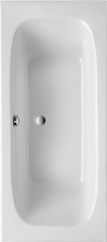 OTTOFOND Whirlpool »Malta«, BxHxL: 80 x 41 x 180 cm, weiß - weiss