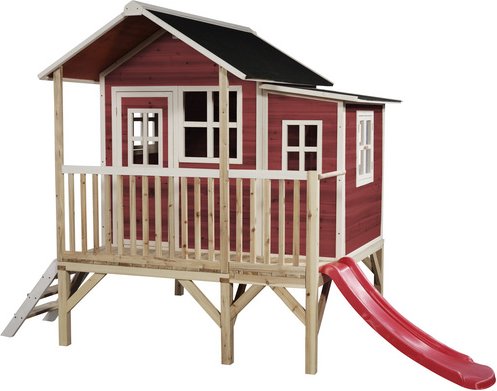 Thumbnail - EXIT Toys Spielhaus »Loft Spielhäuser«, BxHxT: 190 x 215 x 322 cm, rot