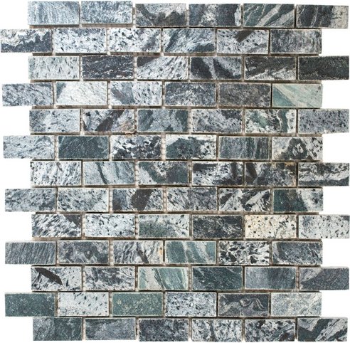 HuH Mosaik Mosaikfliese »Quartz«, BxL: 32,5 x 30,5 cm, Wandbelag/Bodenbelag - grau